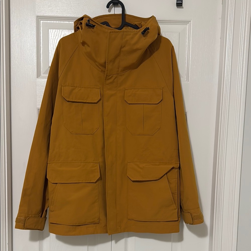 Uniqlo Men's Military Field Jacket in Mustard